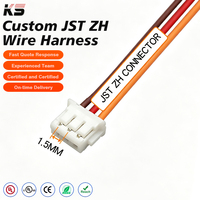 Konektor Elektronik Jst 2 3 Pin Jst Zhr 1.5mm Zh Plug Kabel Ekstensi Hitam Pitch 5pin Housing Wiring Harness Connectors