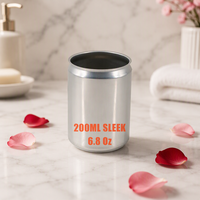 Canette en aluminium de 200 ml (6,8 oz) pour boissons gazeuses, bières, jus, boissons énergisantes, emballage personnalisé avec logo imprimé