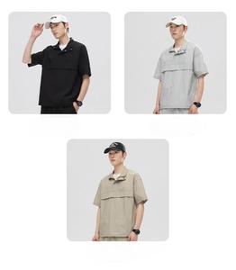 NOVEDAD DE VERANO 2024, Camiseta deportiva informal de manga corta de tendencia Retro para hombres y mujeres, prendas de vestir para parejas - Product Image 3