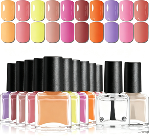 Esmalte de Uñas Transpirable, Cruelty-Free, Permeable al Agua, de Marca Privada, No Tóxico, Desprendible, para Chicas Musulmanas, Halal - Product Image 1