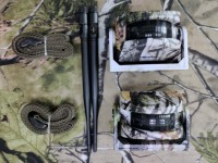 Kit Sistem Alarm Keamanan Kamera Digital Nirkabel Teknologi Inframerah Jangkauan 650 kaki Tahan Air Portabel 2 Sensor Gerak