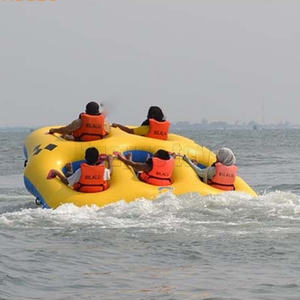 एक्वा अस्थायी Towable खिलौने ट्यूब स्की नाव की सवारी Inflatable मक्खी ट्यूब के लिए पानी के खेल खेल - Product Image 1