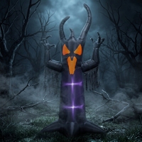 Décoration de jardin gonflable lumineuse en forme d'arbre démoniaque pour une ambiance festive d'Halloween – Meilleure vente transfrontalière