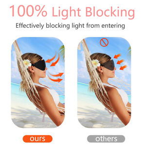 100% couvre-yeux bloquant la lumière avec sangle réglable bandeau <span class=keywords><strong>de</strong></span> <span class=keywords><strong>nuit</strong></span> pour les femmes <span class=keywords><strong>masque</strong></span> pour les yeux 3D en mousse à mémoire <span class=keywords><strong>de</strong></span> forme pour dormir - Product Image 5