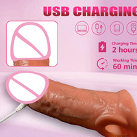 Vente en gros de dildos électriques réalistes, chauffants, souples, imperméables pour femmes et hommes, avec taille personnalisable et design écologique