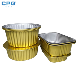 <b>Freezer</b> Safe Aluminum Foil Food Storage Containers Rectangular Meal Prep Takeout Disposable Foil Containers - Product Image 1