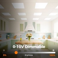 Panneau lumineux LED plat 2x2FT 30W 40W 50W et 4CCT sélectionnables, vente chaude en usine aux États-Unis