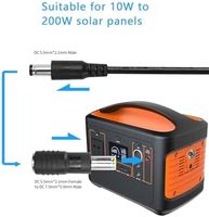 Adaptateur de prise d'alimentation CC pour ordinateur portable DAJIANG, connecteur mâle 8 mm, femelle 5,5 mm x 2,1 mm, matériau ignifuge pour PC