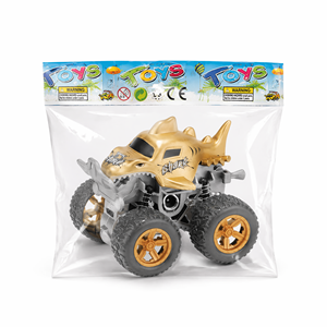 Coche <span class=keywords><strong>de</strong></span> juguete <span class=keywords><strong>de</strong></span> inercia doble <span class=keywords><strong>de</strong></span> tiburón monstruo realista, <span class=keywords><strong>de</strong></span> gran venta al por mayor, con neumáticos grandes y texturizados, para niños - Product Image 6