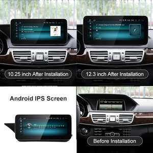 เครื่องเล่นมัลติมีเดียในรถยนต์ระบบ Android 14 ขนาด 12.3 นิ้ว CNSTWE Qualcomm 665 พร้อม GPS และ DSP เหมาะสำหรับรถยนต์ Mercedes-Benz E-Class W212 รองรับ Carplay และ Android - Product Image 3