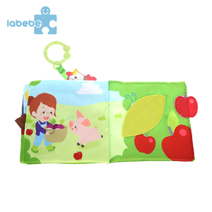 Impression personnalisée Écologique pour enfants play livres livres en tissu doux bébé imperméable tissu queue livre - Product Image 3