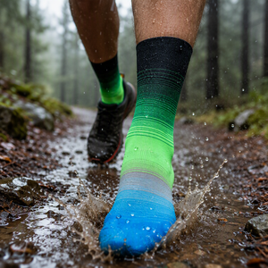 Chaussettes de <span class=keywords><strong>randonnée</strong></span> imperméables en nylon, légères, coupe-vent, pour le ski, le camping, la pêche, pour hommes et femmes - Product Image 3