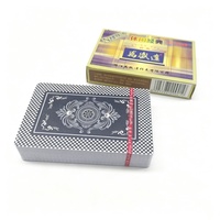 Cartes à jouer Wanshengda Premium Jumbo Print avec grand index, en papier à noyau bleu, pour clubs (vente en gros)