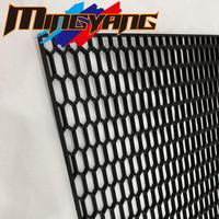 Grille de calandre de voiture en plastique universelle ABS 3D en forme de nid d'abeille