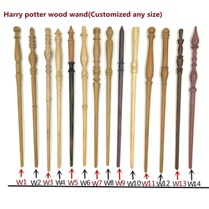 Varita Mágica de Madera de Abedul de 35.5 cm de Largo para Dibujar y Cosplay, Varita Mágica de Madera Ecológica - Product Image 6