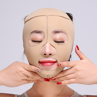 5009 Bandage Double menton pour femmes, ceinture de perte de poids pour le visage, bande de modelage du visage en V, Anti-affaissement de la peau, Lifting, raffermissement du visage