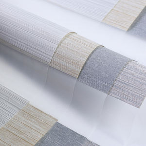 Stores zébrés doubles transparents horizontaux populaires tissu occultant doux tissus de stores roulants modernes - Product Image 4