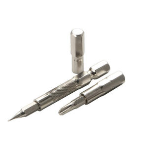 Varillas adaptadoras Weeks de 6,35 mm a 4 mm, manguito hexagonal interno y externo de acero al carbono para herramientas eléctricas - Product Image 5