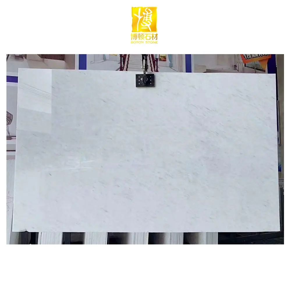 Alta qualidade pedra natural design moderno china branco slabs slab puro mármore italiano preços de mármore