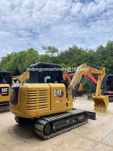 Mini-excavatrice sur chenilles hydraulique d'origine japonaise 6 tonnes, bon état, faible nombre d'heures de travail, modèle CAT306E2 - Product Image 4