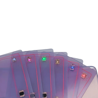 Kartu RFID NFC 213 215 216 yang Dapat Dicetak dengan Lampu LED untuk Kontrol Akses/Pembayaran Tanpa Tunai Kartu Kredit