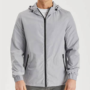 Tùy Chỉnh Một Mảnh Unisex Bán Buôn Dây Kéo Thời Trang Chất Lượng Cao Thể Thao Activewear Tập Luyện Thời Trang Phố Vải Áo Người Đàn Ông Áo Khoác - Product Image 1