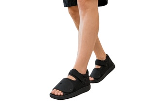 Scarpa Ortopedica con Punta Quadrata e Suola Rigida <span class=keywords><strong>per</strong></span> Recupero Post-Operatorio e Protezione dell'Anteriore del Piede, Calzatura Correttiva - Product Image 1