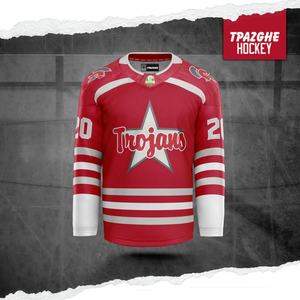Maillots de hockey sur glace miniatures personnalisés et bon marché pour équipe BETHERIVAL - Product Image 6