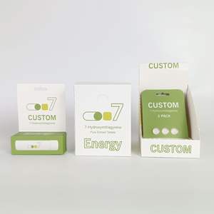 Empaque de Blister Personalizado para Cápsulas y Pastillas, Blister de Papel Reciclable con Caja de Exhibición, Cartón para Venta al por Menor - Product Image 1