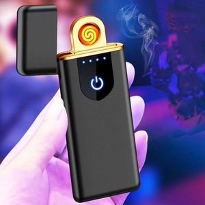 Encendedor Electrónico KY Portátil Delgado Sin Llama a Prueba de Viento para Tabaco Recargable por USB de Plástico Tipo <span class=keywords><strong>Cigarrillo</strong></span> Electrónico - Product Image 2