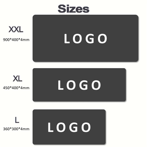 Tapis de souris de jeu en verre personnalisable, extra large pour <span class=keywords><strong>bureau</strong></span>, surface antidérapante avec suivi de précision - Product Image 4