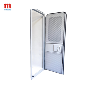 Porta per Camper 622x1822mm Bianca con Vetro Acrilico, Telaio e Pannello Bianchi per Sostituzione <span class=keywords><strong>Accessori</strong></span> Roulotte - Product Image 5
