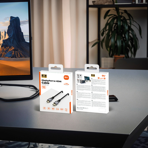 1.5m dp để HDMI Cáp DisplayPort để HDMI cáp cho máy tính xách tay Máy tính để bàn Màn hình máy tính TV 4K kết nối video cho rạp hát tại nhà - Product Image 6