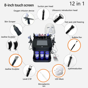 Beauty Salons 11-In-1 <b>Oxygen</b> Jet Facial Skin Tightening & Hydration Water <b>Oxygen</b> Beauty <b>Machine</b> Multifunctional Vacuum <b>Machine</b> - Product Image 5