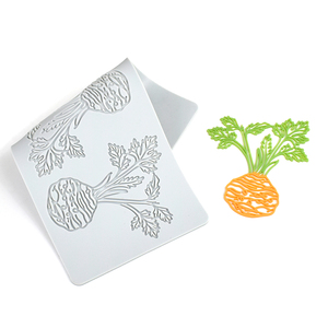 Carrot Shape Silicone Fondant Mould Sugarcraft Pad Pastry Lace Mat Kitchen <b>Bakeware</b> Cake Decorating Tool for Cake Making - Product Image 6