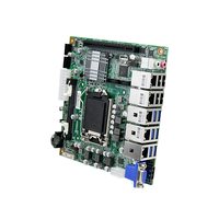 Carte mère industrielle embarquée LGA1200 Q470 H420E prenant en charge les processeurs Intel Comet Lake S pour l'automatisation industrielle