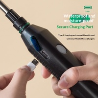 Pistola de Agua Eléctrica a Batería de Alta Presión, de Plástico, Portátil, con Atomizador Ajustable, para Jardinería y Uso Doméstico