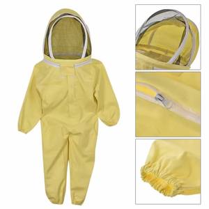 Nuevo Traje de Apicultura Amarillo de una Pieza para Niños para Industrias Agrícolas - Product Image 3