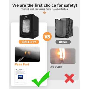 Caja de Aluminio para Impresora 3D Creality Ender, 480x600x720mm, Resistente al Fuego y al Polvo, Temperatura Constante - Product Image 3