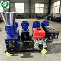 Nouvelle machine à granulés d'aliments pour volailles à essence pour usage agricole, production d'aliments pour volailles, haute productivité, capacité de 60 à 150 kg/h