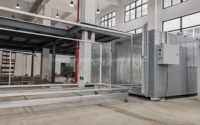 Four de cuisson industriel électrique Changhe pour peinture en poudre, four de durcissement à lots moyens avec contrôle PLC pour pièces métalliques et kits de peinture