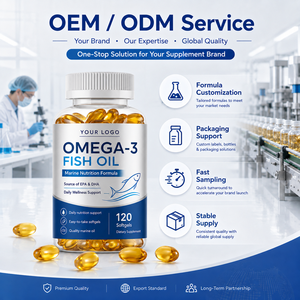 Complément Alimentaire Quotidien Bien-être Nutritionnel : Gélules d'Huile de Poisson Oméga-3 Formule Marine EPA DHA de Qualité OEM ODM Marque Privée - Product Image 6