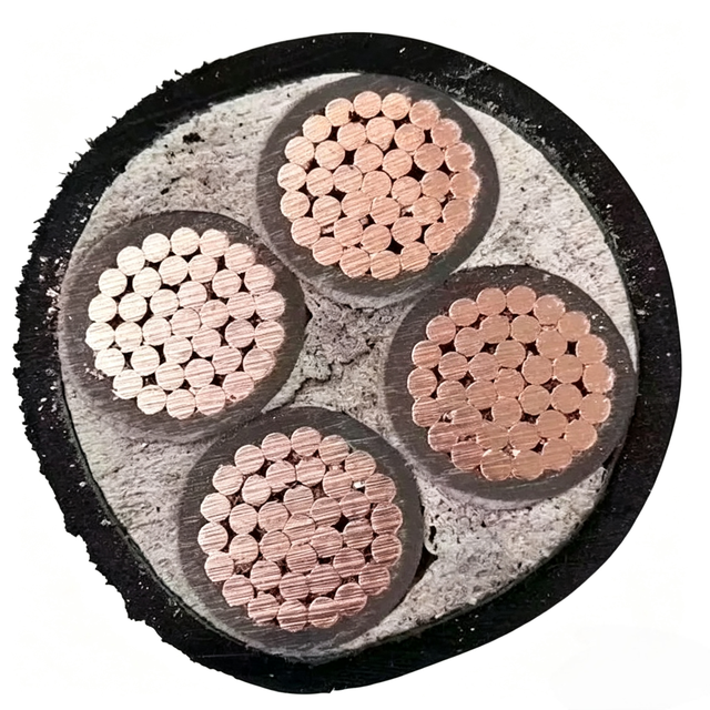 LSZH-sheathed WDZ-YJY-4*50/70/95 Mm² Copper-core Cable with XLPE Insulation for Fire protection Cabling in Hospital Server Rooms