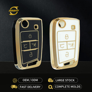 Innofit VOA2 couverture de <span class=keywords><strong>clé</strong></span> de voiture TPU usine en gros pour <span class=keywords><strong>Volkswagen</strong></span> Golf Passat Anti chute Auto Clef <span class=keywords><strong>Protection</strong></span> - Product Image 1