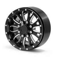 1 pièce de jantes métalliques Beadlock de 2,2 pouces pour structure de roue A103008 T92076 1/10, pièces de voiture RC