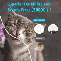 Cable de Alimentación USB-C Tipo C de 1M y 20W Personalizado con Carga Rápida PD para Teléfono Móvil, Computadora, Auriculares y Cámara - Material de PVC