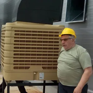 Refrigerador de Ar Evaporativo Refrigerador de Ar de Poupança de Energia Condicionador de Uso Industrial