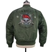 Veste d'hiver pour hommes Flight Men, décontractée, imperméable, coupe-vent, écologique, en nylon épais, service OEM, vêtements personnalisés, coupe classique