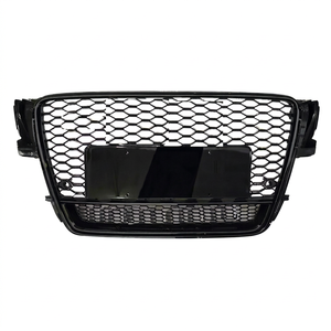 Grille avant en maille noire, cadre inférieur en ABS, nouvelle qualité supérieure, installation facile pour Audi A5 B8 S5 RS5 2009-2011 |   Dropshipping depuis les États-Unis - Product Image 1