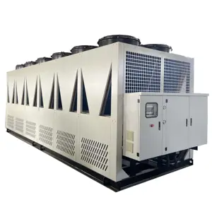 เครื่องทําความเย็นแบบสกรูระบายความร้อนด้วยอากาศ 200kw 300kw 400kw ระบบระบายความร้อนด้วยน้ํา